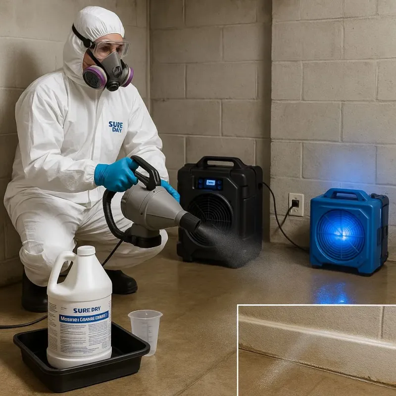 Sanitization and Odor Removal process in Webster Springs, WV