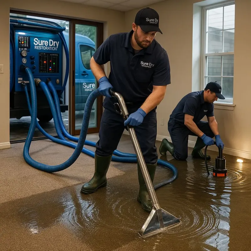 Water Extraction and Removal process in Webster Springs, WV